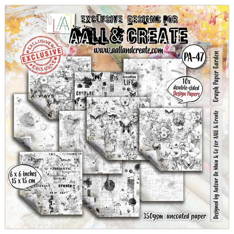 Aall And Create - 6X6 Design Paper - Graph Paper Garden 1