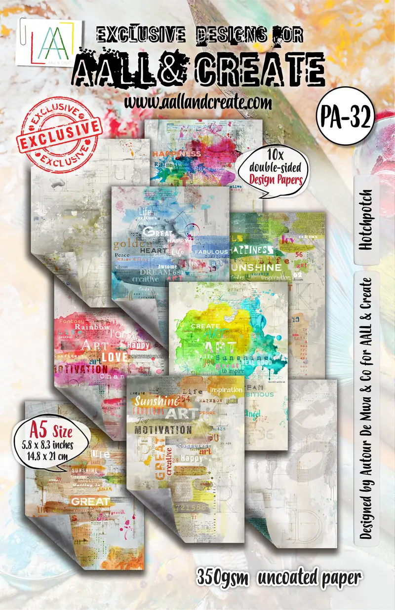 Aall And Create - A5 Design Paper - Hotchpotch 1