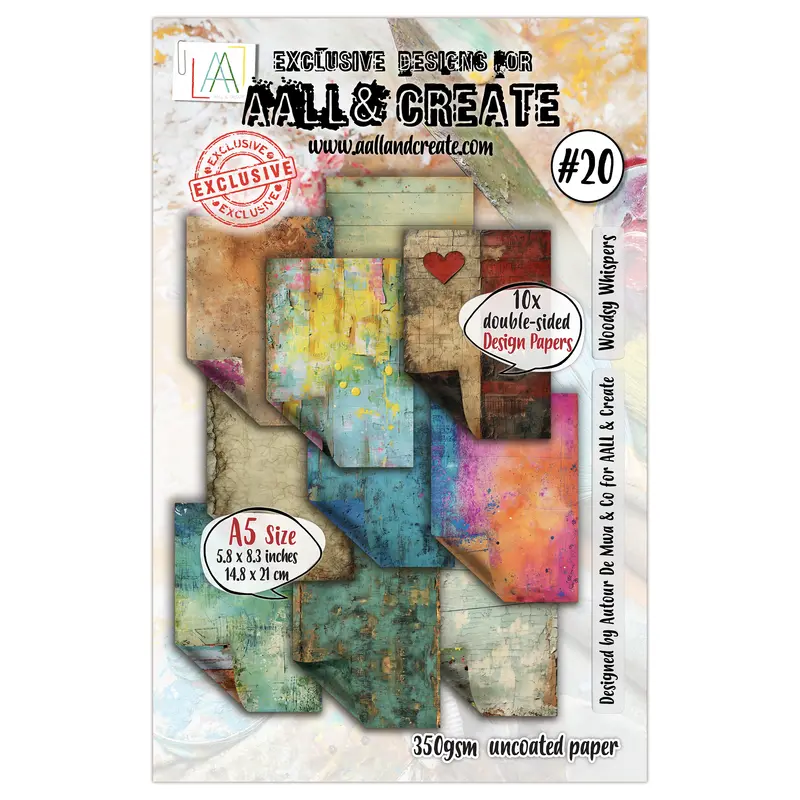 Aall And Create - A5 Design Paper - Woodsy Whispers 1