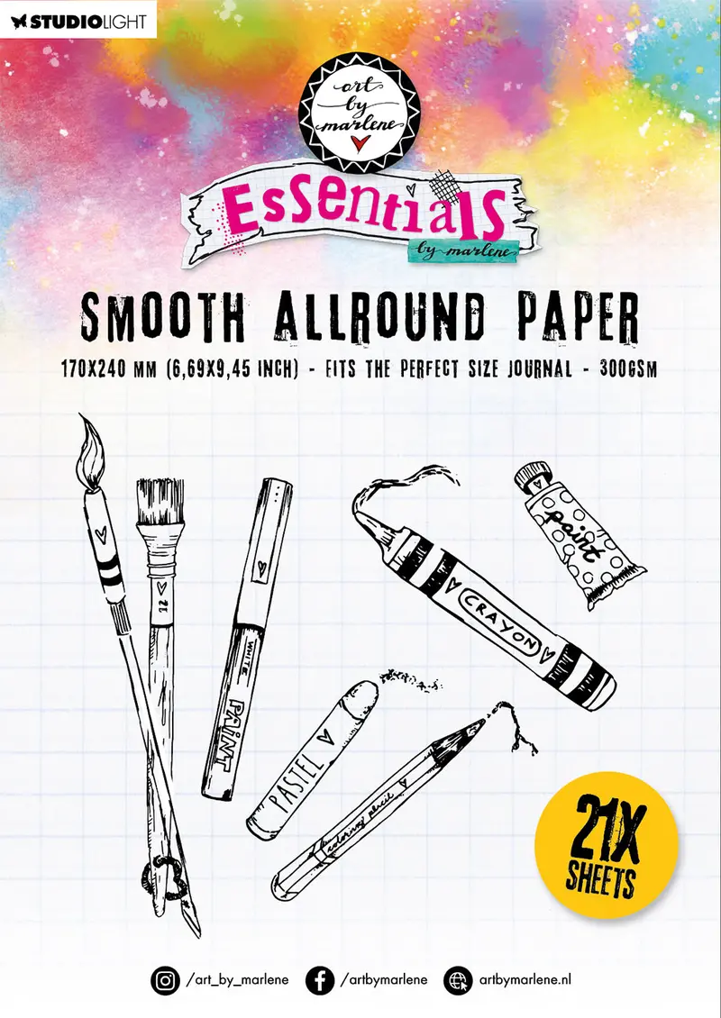Abm Paper Pad Allround Paper Essentials 210X294x10mm 1 Pc Nr.142 1