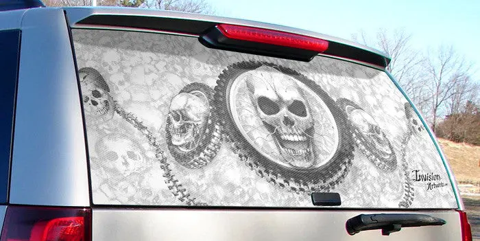 Adrenaline Junkie - Rear Window Graphics 1