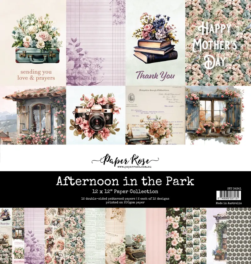 Afternoon In The Park 12X12 Paper Collection 34341 1