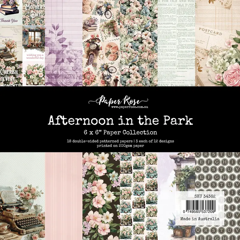 Afternoon In The Park 6X6 Paper Collection 34362 1