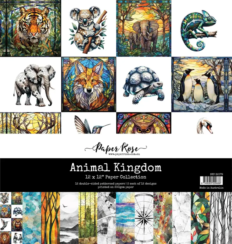 Animal Kingdom 12X12 Paper Collection 32079 1