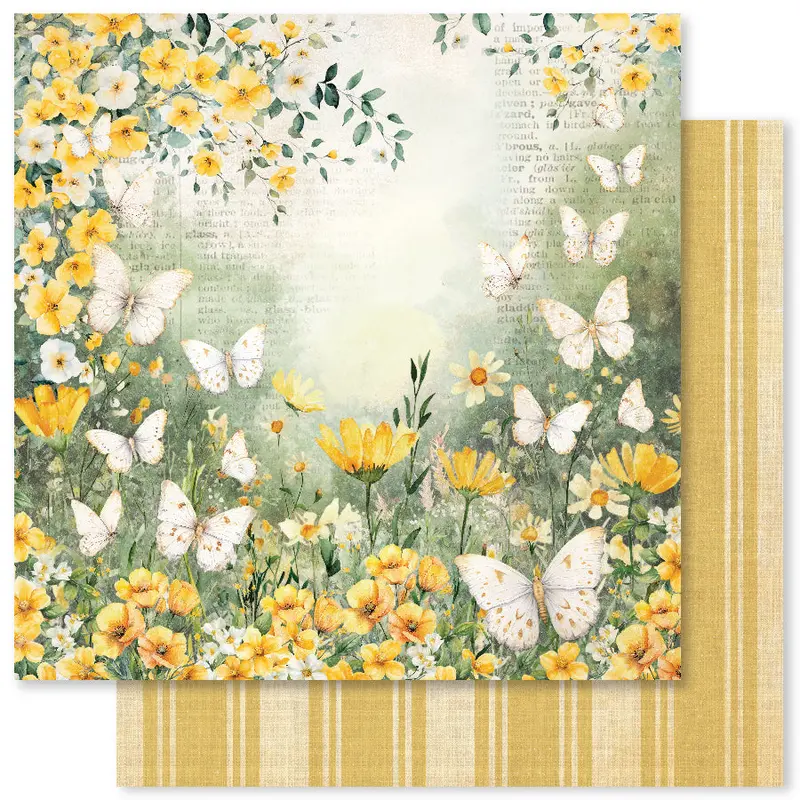 Bees & Butterflies A 12 X 12 Paper (12 Pc Bulk Pack) 33540 1