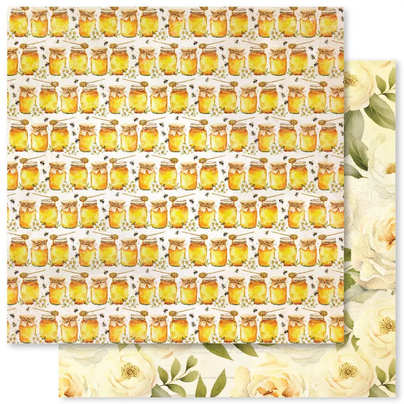 Bees & Butterflies Basics E 12 X 12 Paper (12 Pc Bulk Pack) 33576 1