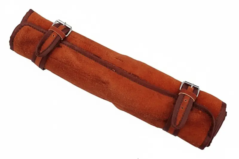 Best Chef Knife Custom Handmade Leather Roll Bag For  7  Pieces Set / Chef Sets Bag German Knife   Dk-0138 1