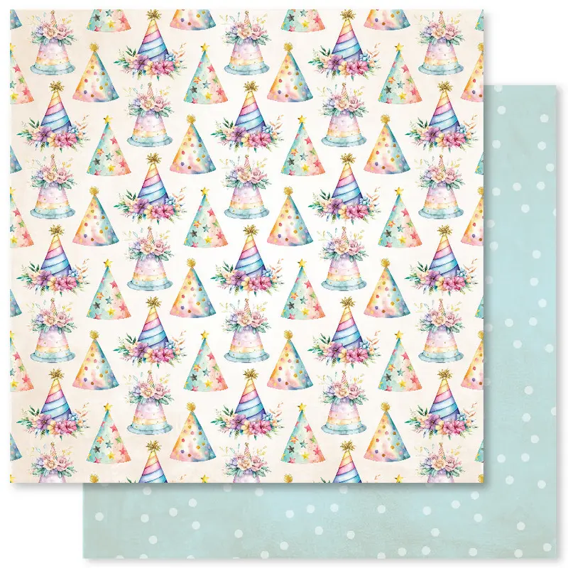 Birthday Fun Basics F 12 X 12 Paper (12 Pc Bulk Pack) 33300 1