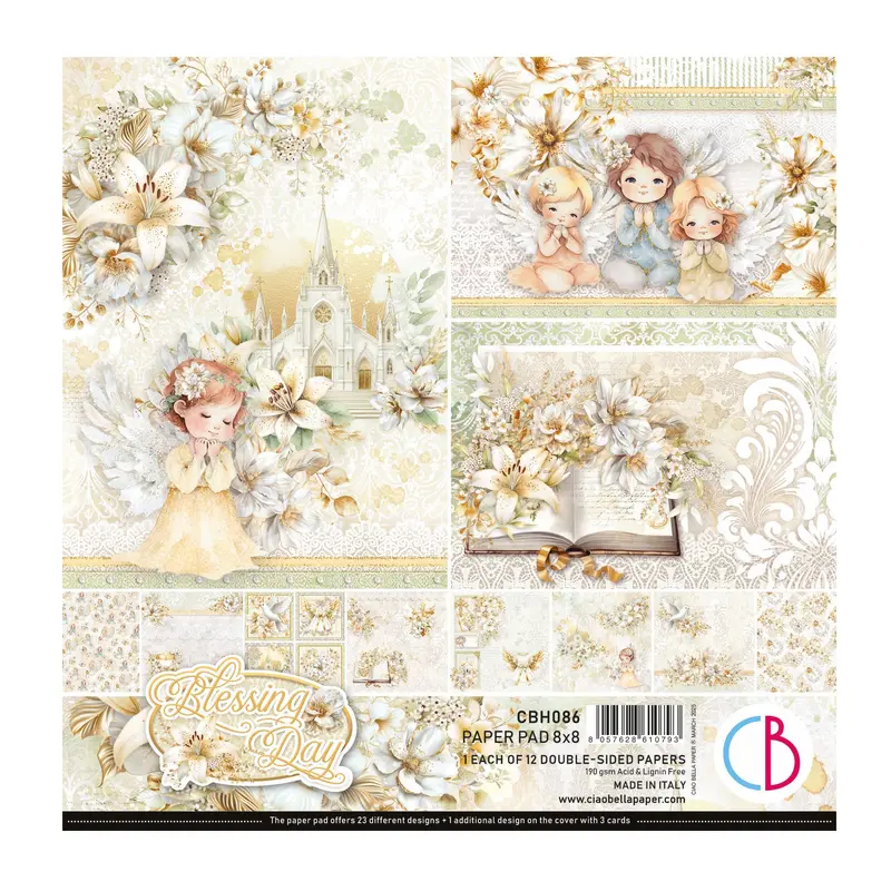 Blessing Day Pad 8"X8" 12/Pkg 1