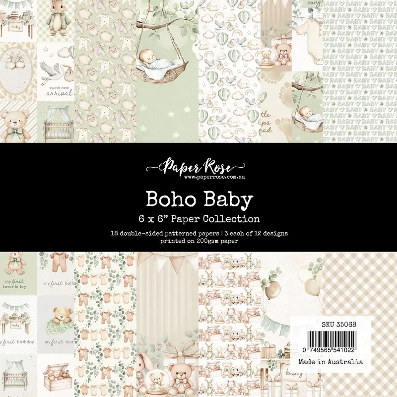 Boho Baby 6X6 Paper Collection 35068 1