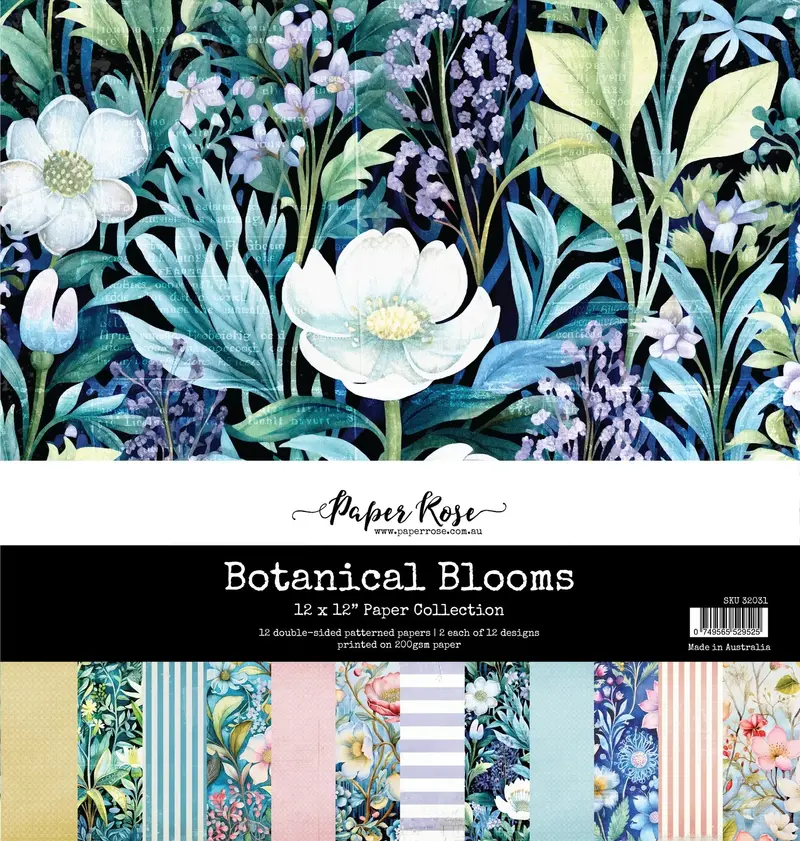 Botanical Blooms 12X12 Paper Collection 32031 1