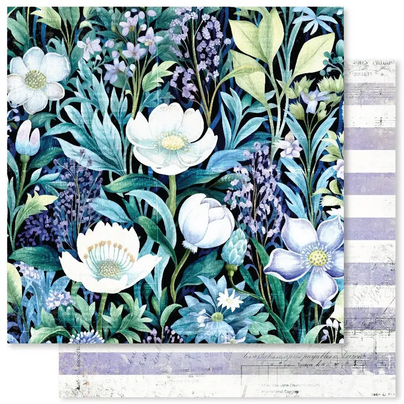Botanical Blooms  A 12X12 Paper (12Pc Bulk Pack) 32034 1
