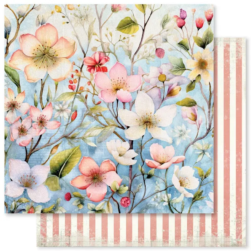 Botanical Blooms  E 12X12 Paper (12Pc Bulk Pack) 32046 1