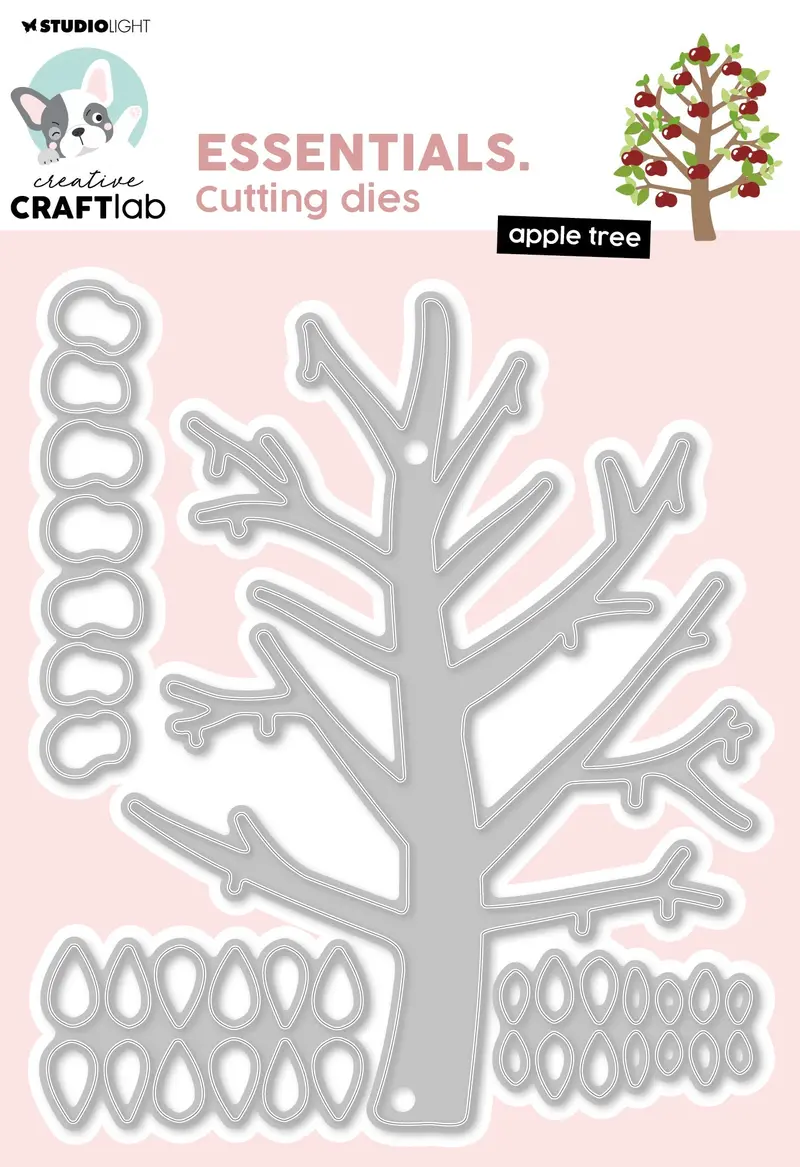 Ccl Cutting Die Apple Tree Essentials 4 Pc 1