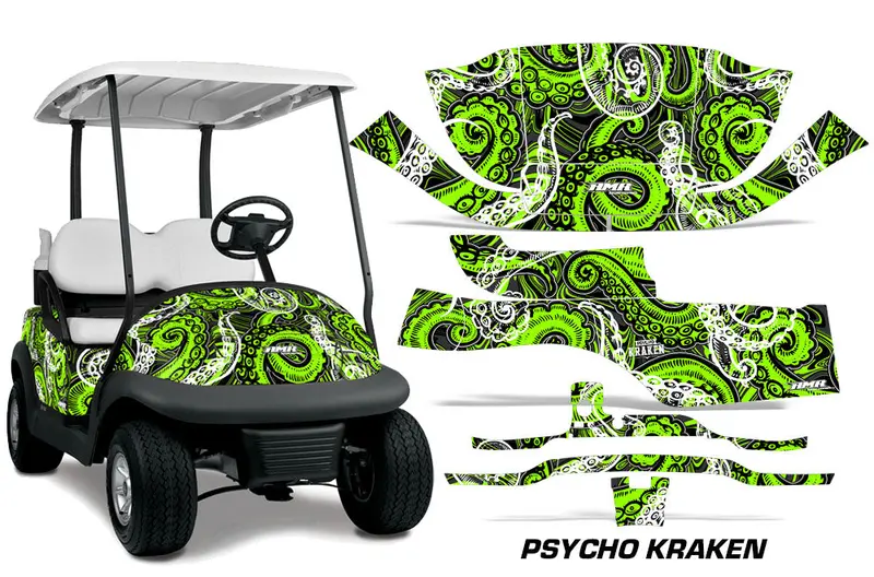Club Car Golf Cart Precedent I2 Graphics (2006-2017) 1