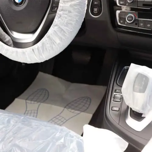 Colad Disposable Car Interior Steering Wheel Cover & Hygiene Kit 1