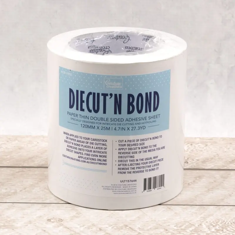 Couture Creations - Diecut'n Bond (Tape) 25M X 12Cm (82 Ft X 4.72 Inches) 1