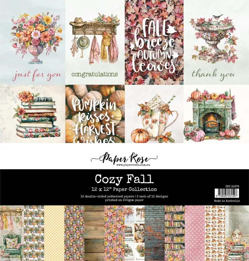 Cozy Fall 12X12 Paper Collection 32679 1