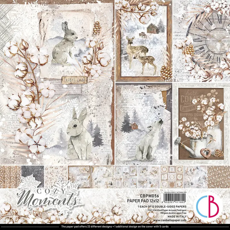Cozy Moments Pad 12X12 12/Pkg 1