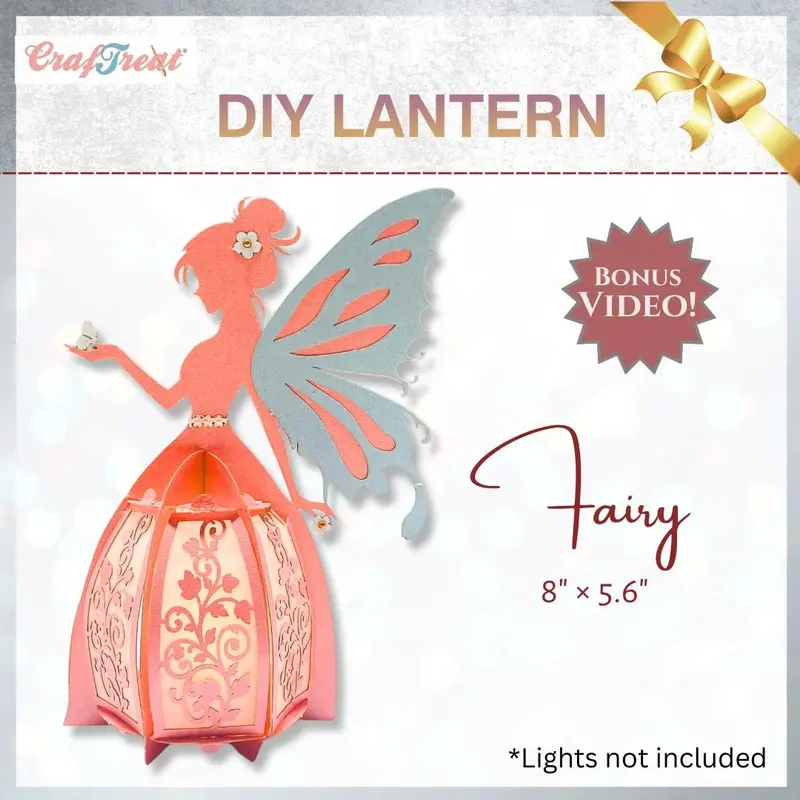 Craftreat Diy Paper Lanterns - Fairy 1