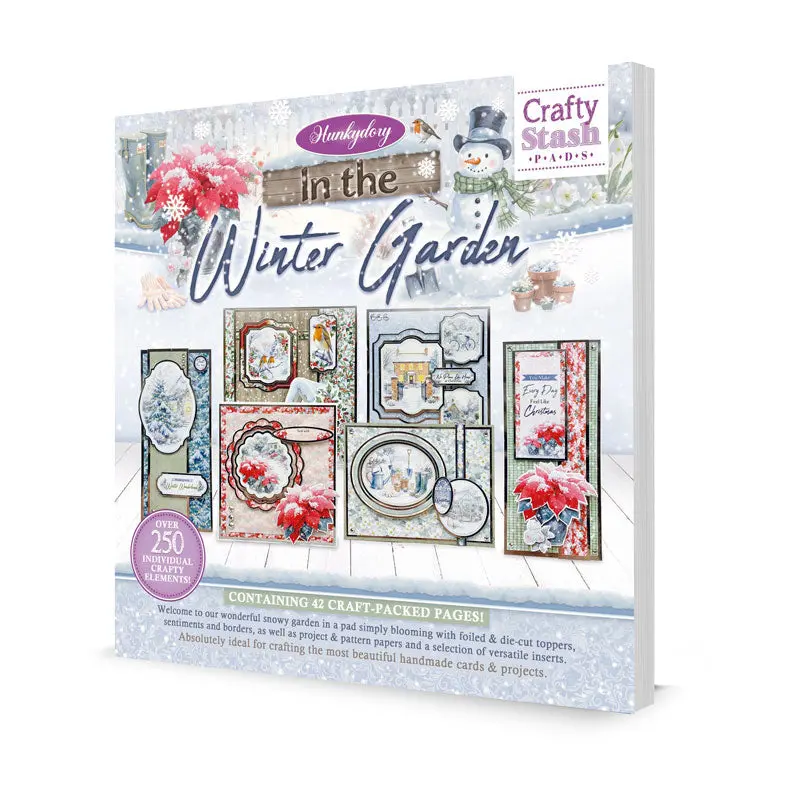 Crafty Stash Pads - In The Winter Garden 1