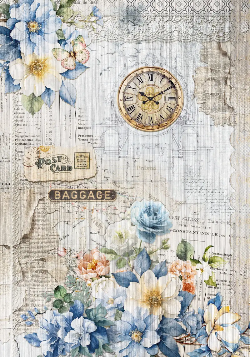 Deluxe Paper Silver & Vellum Dual Pack A4 Mixed 6/Pkg Eastern Journey 1