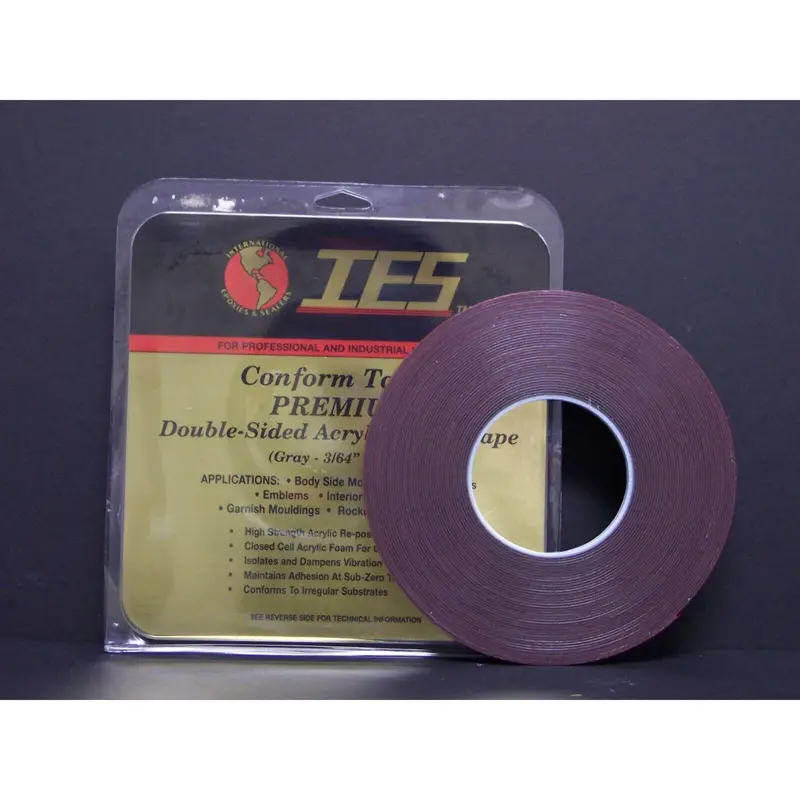 Double -Sided Acrylic Tape Industrial/Pro Grade 1"X 54Ft Thick: 3/64" 1
