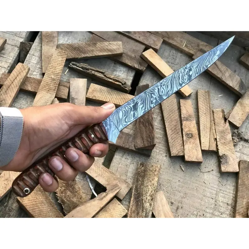 Handmade Damascus Fish Fillet Knife – Precision Blade For Clean Cutting 1
