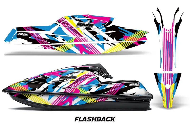 Kawasaki Sx-R Sxr Js1500 Watercraft Graphics (2017-2022) 1