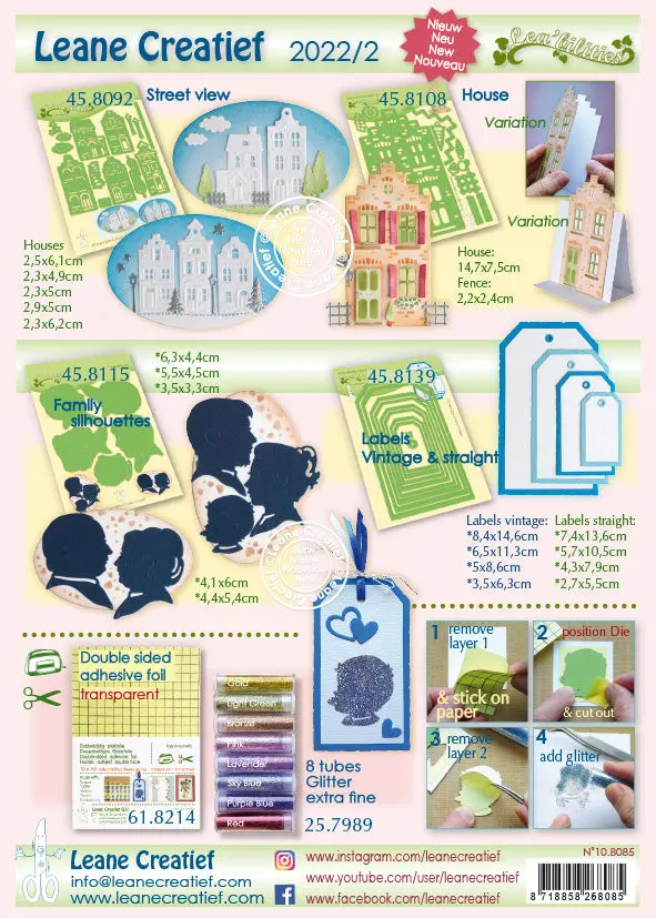 Leane Creatief A5 Leaflet With Overview New Collection 2022-2 1