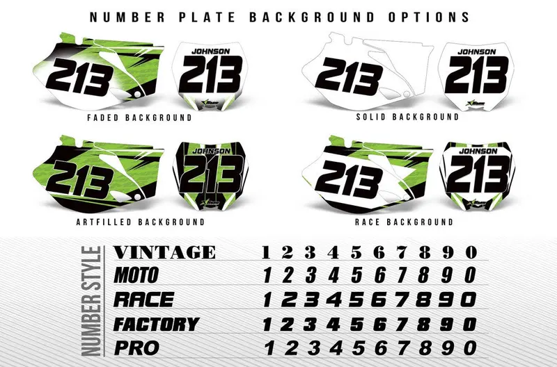 Number Plates For Dirt Bikes 1