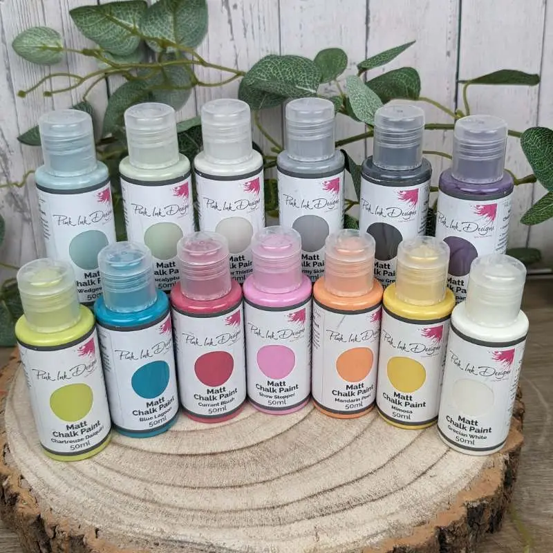Pink Ink Matt Chalk Paint 50Ml 1