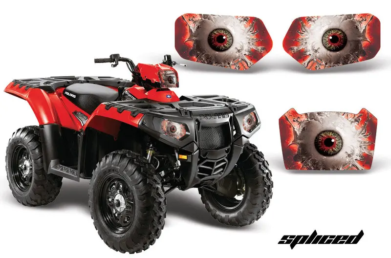 Polaris Sportsman 400/550/800/500 '11-'12 Headlight Graphics 6