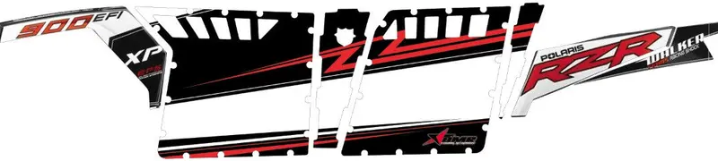 Pro Armor Doors For Polaris Rzr-900Xp 4 Door Graphics 1