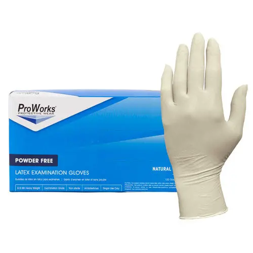 Proworks® Total Grip Powder Free Latex Examination Gloves 1