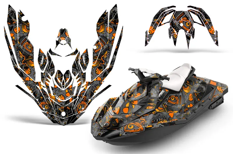 Sea Doo Bombardier Spark (3 Up) Jet Ski Graphics (2015-2018) 1