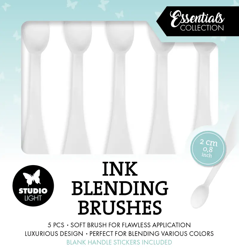 Sl Blending Brushes 5X 2Cm Soft Brush Essentials 5 Pieces 1
