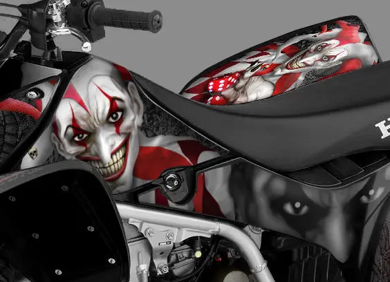 The Joker Graphics For Honda Trx 450R (2008 & Newer) 1
