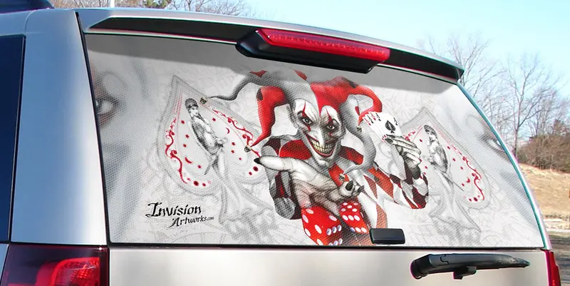 The Joker - Rear Window Graphics 1