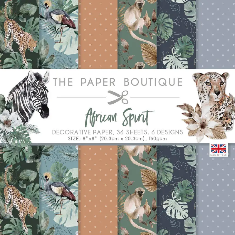 The Paper Boutique African Spirit 8 In X 8 In Paper Pad 1