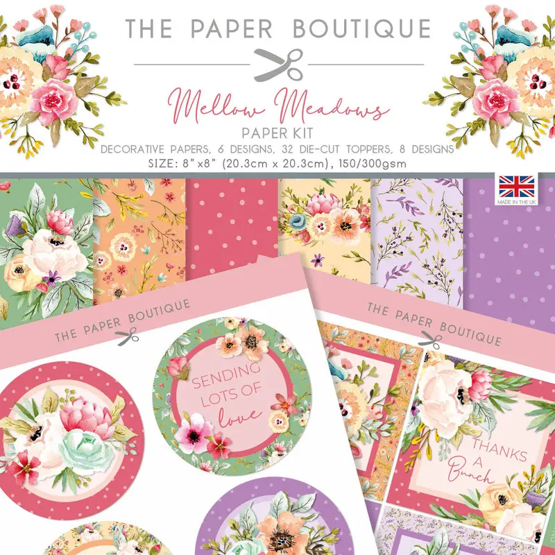 The Paper Boutique Mellow Meadows Paper Kit 1