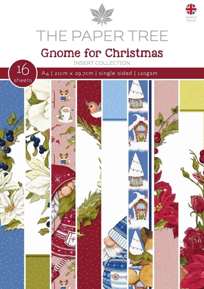 The Paper Tree Gnome For Christmas A4 Insert Collection 1