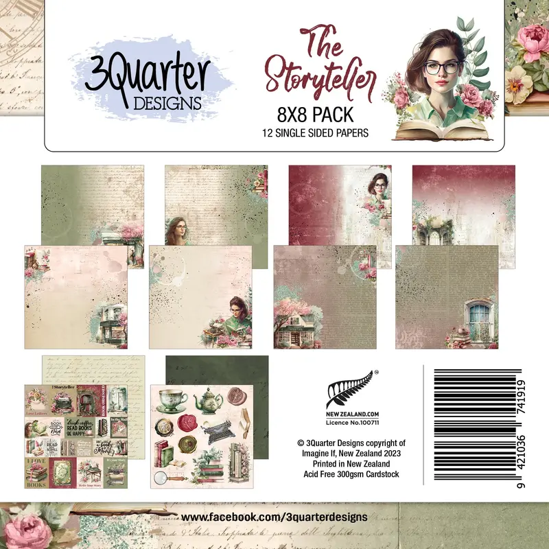 The Storyteller 8X8 Pack 1