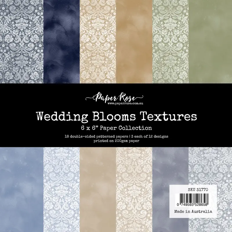 Wedding Blooms Textures 6X6 Paper Collection 31770 1