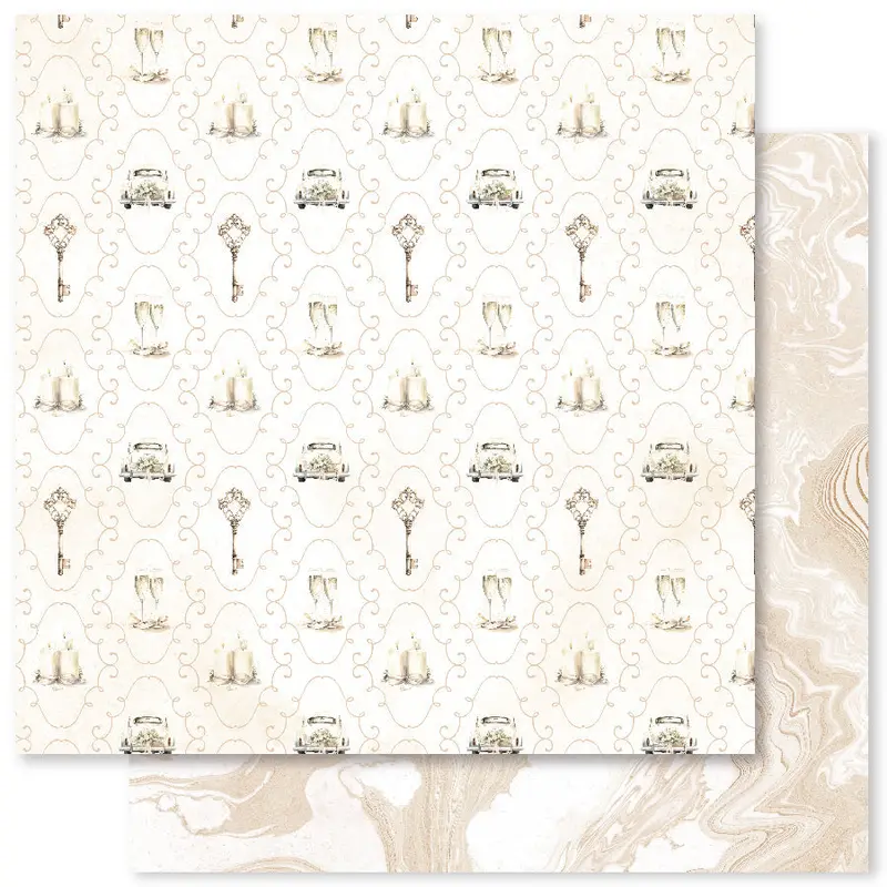 Wedding Joy B 12 X 12 Paper (12 Pc Bulk Pack) 34194 1
