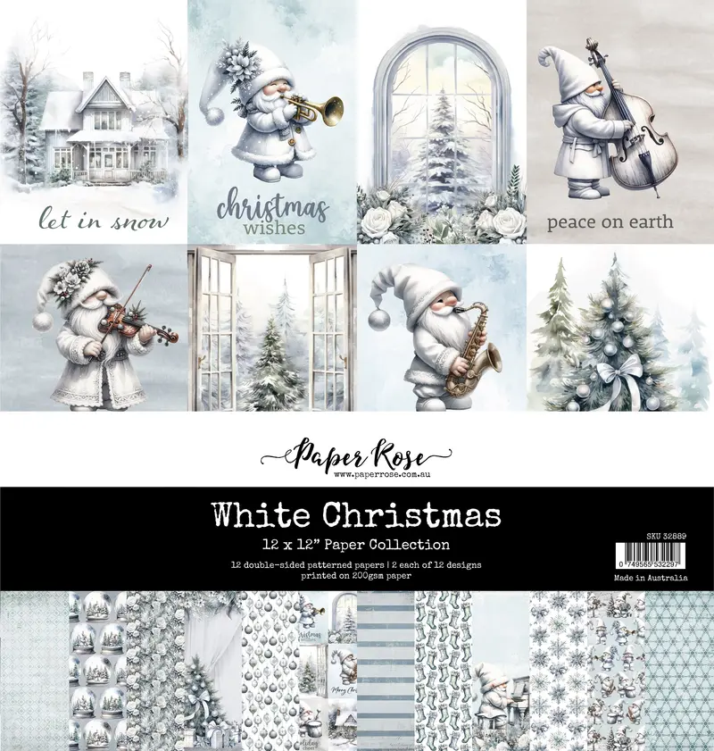 White Christmas 12X12 Paper Collection 32889 1