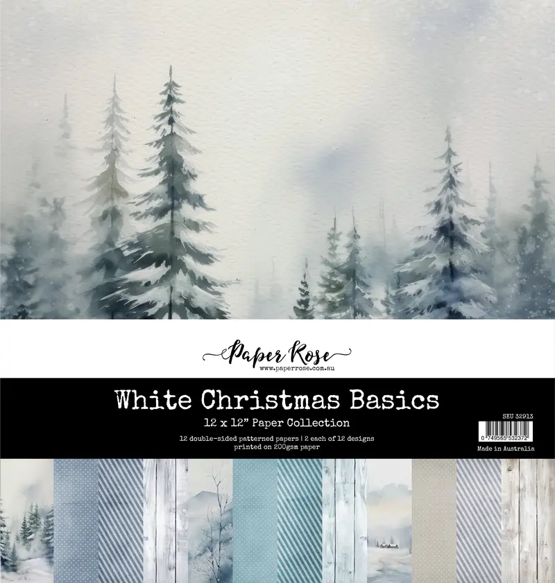 White Christmas Basics  12X12 Paper Collection 32913 1