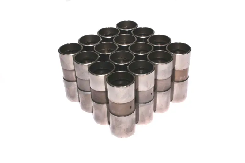Comp Cams 89875H-16 Solid Lifters – Tool Steel, .012" Edm Oil Holes, Ford-Compatible 1