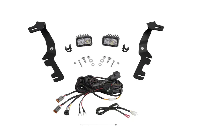 Diode Dynamics Dd7595 Stage Series Ditch Light Kit – C2 Sport White Combo, Fits 2019+ Ram Trucks 1