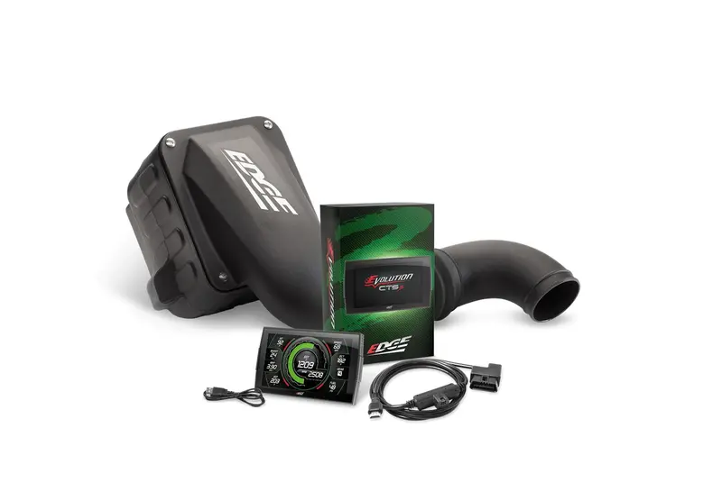 Edge Products Stage 1 Diesel Performance Package – Includes Cts3 Monitor, Jammer Intake, And Dry Air Filter (Model 39020-D3) 1